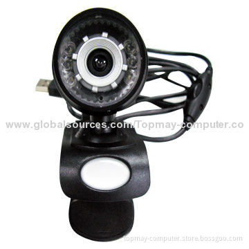CMOS PC Camera with Real HD 720-pixel, Built-in Microphone and Automatic Brightness